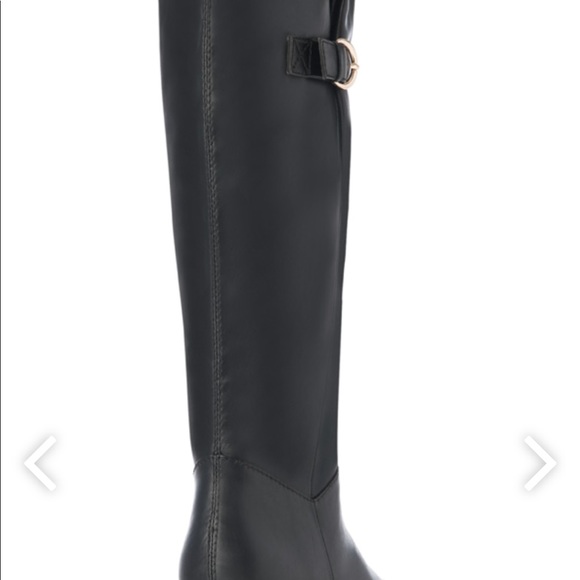 Sold on Mercari Emmy JustFab wedge buckle boots - Picture 5 of 7